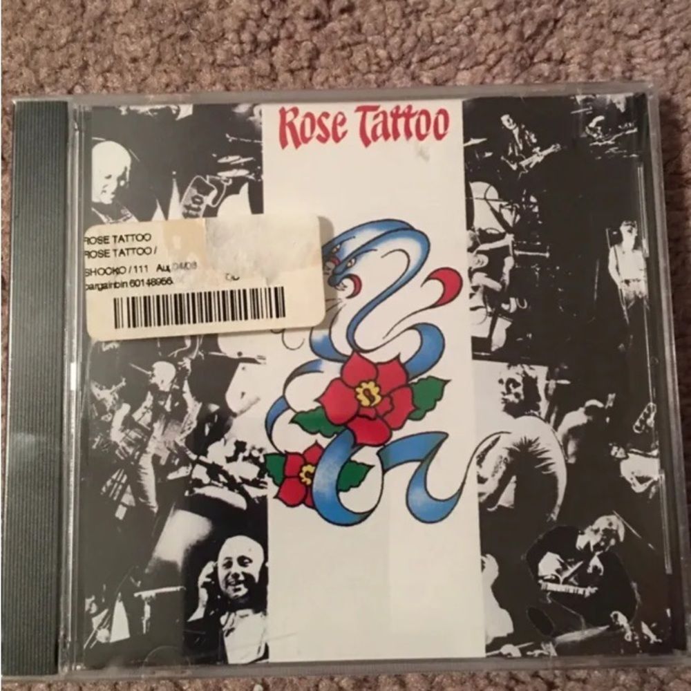 Rose Tattoo Cd Albert Records Sealed New 1978